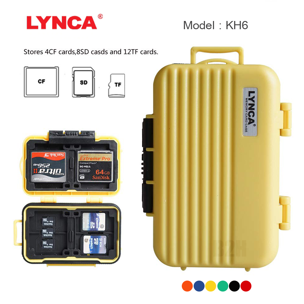 กล่องใส่การ์ด LYNCA KH6 MEMORY CARD BOX